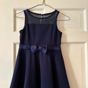 Girls Calvin Klein Navy Dress - Size 8